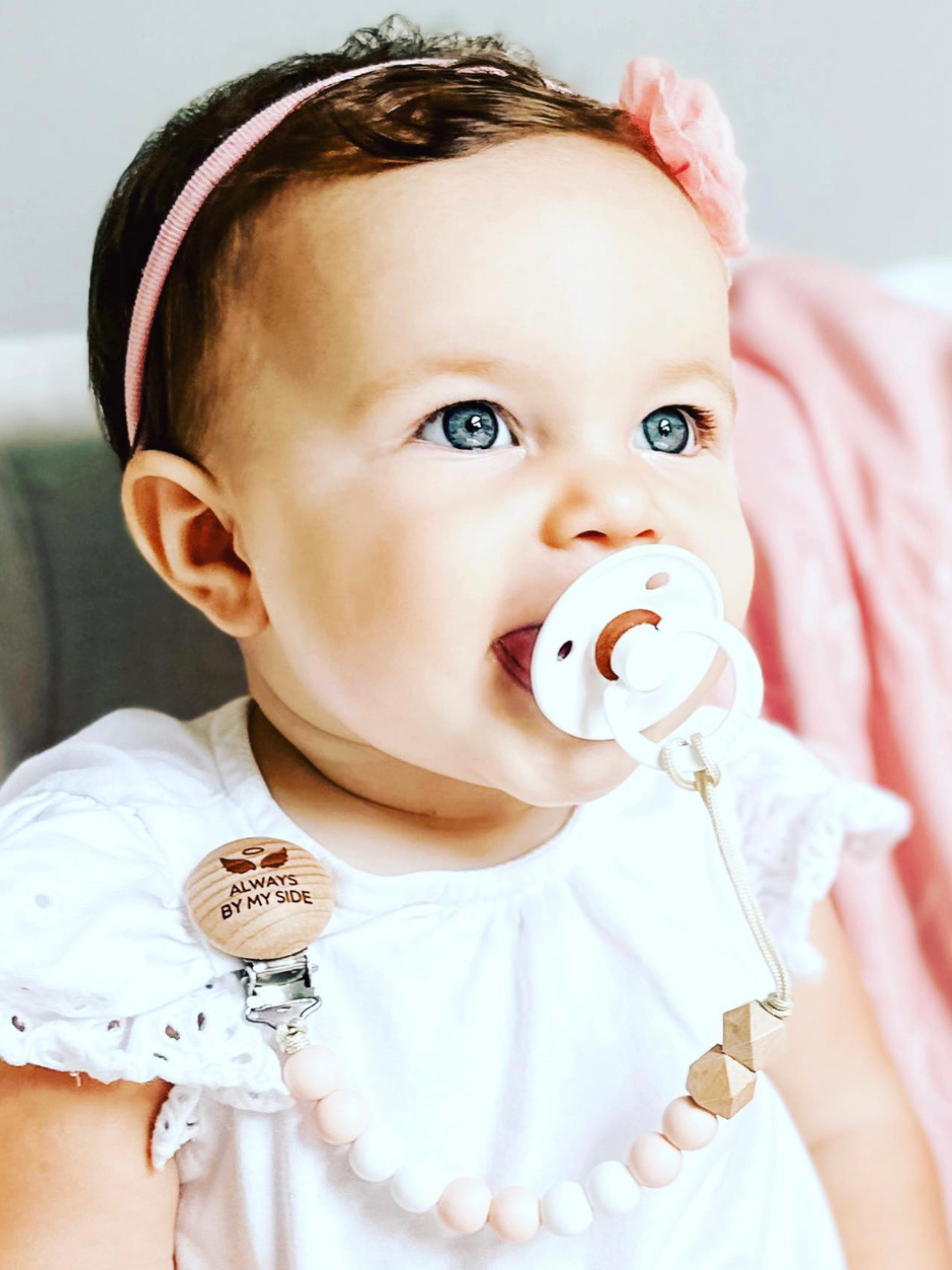 Guardian Angel Paci Clip | Pink