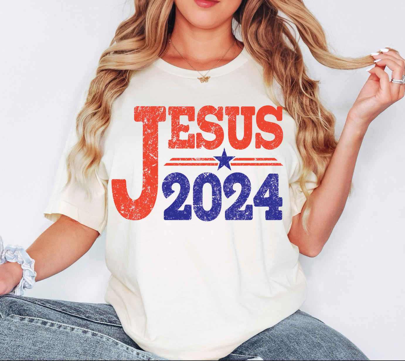 Jesus 2024 T-Shirt | Natural