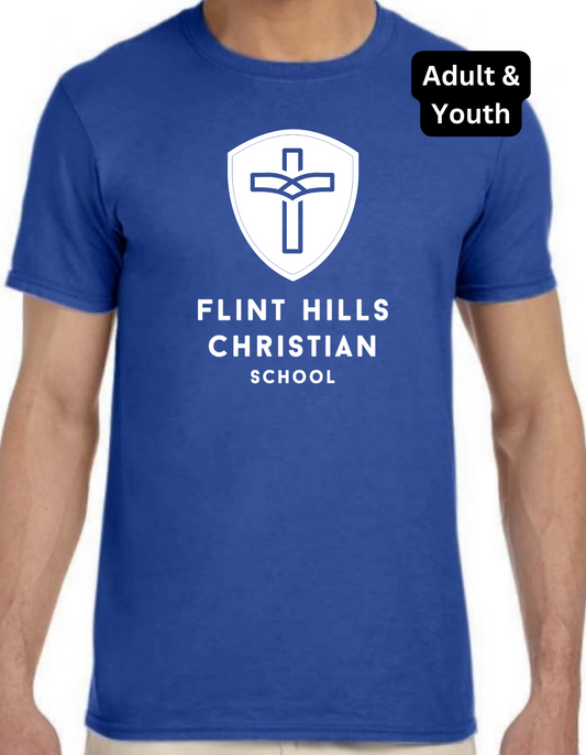 FHCS Blue Logo T-Shirt