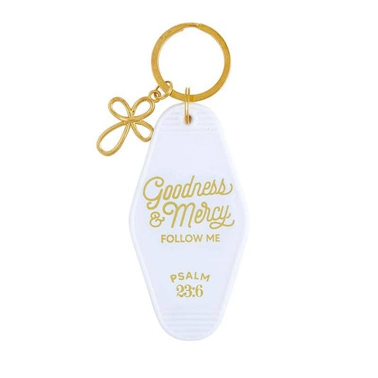 Psalm 23:6 Scripture Keytag