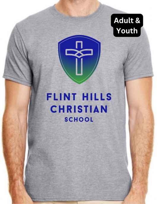 FHCS Grey Logo T-Shirt