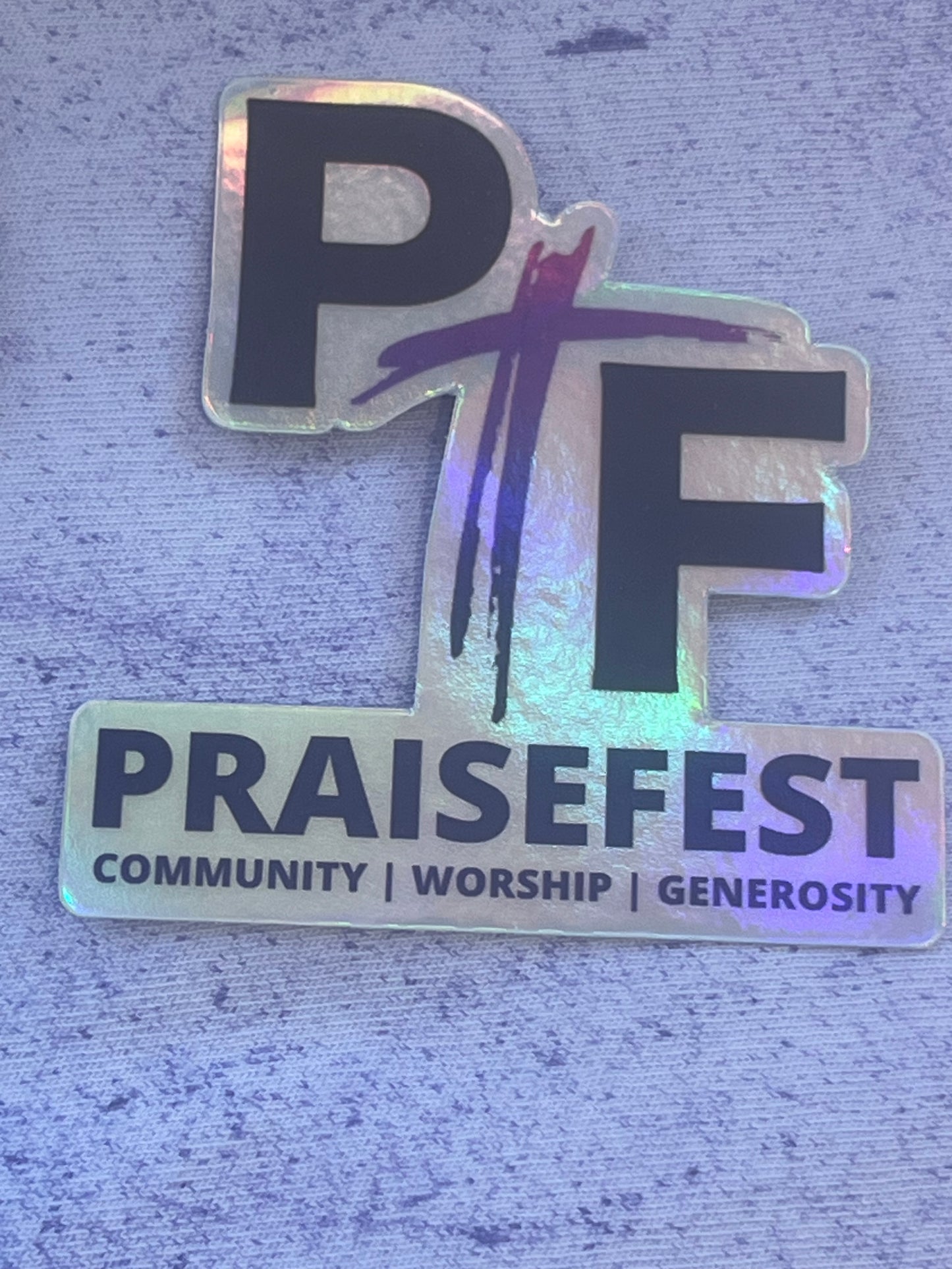 Praisefest Sticker