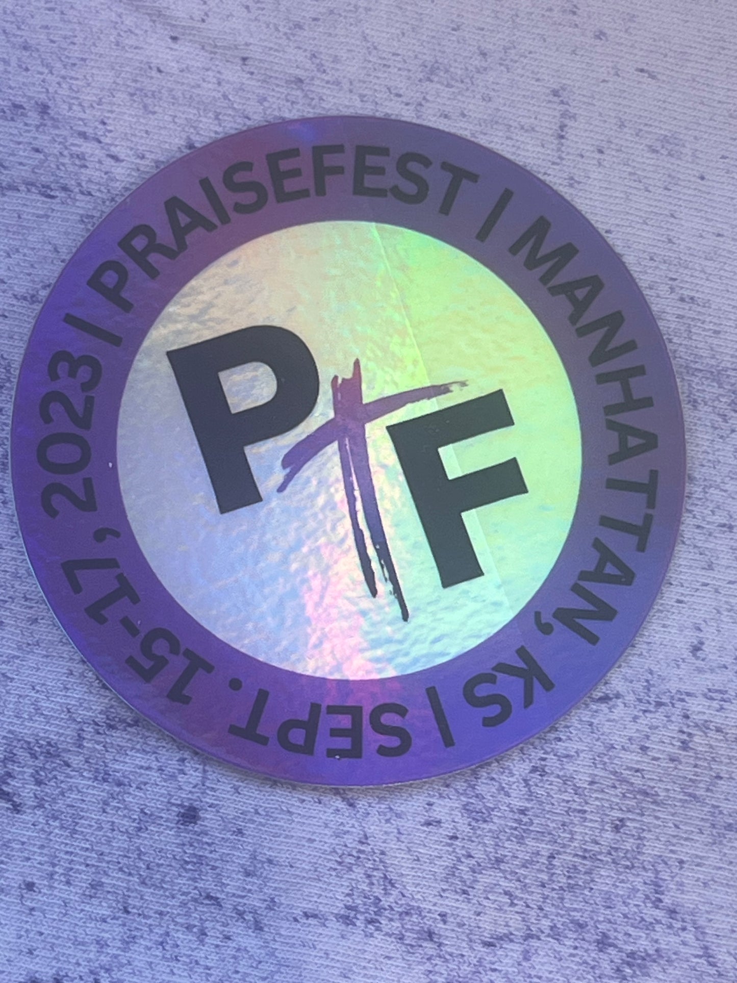 Praisefest Sticker