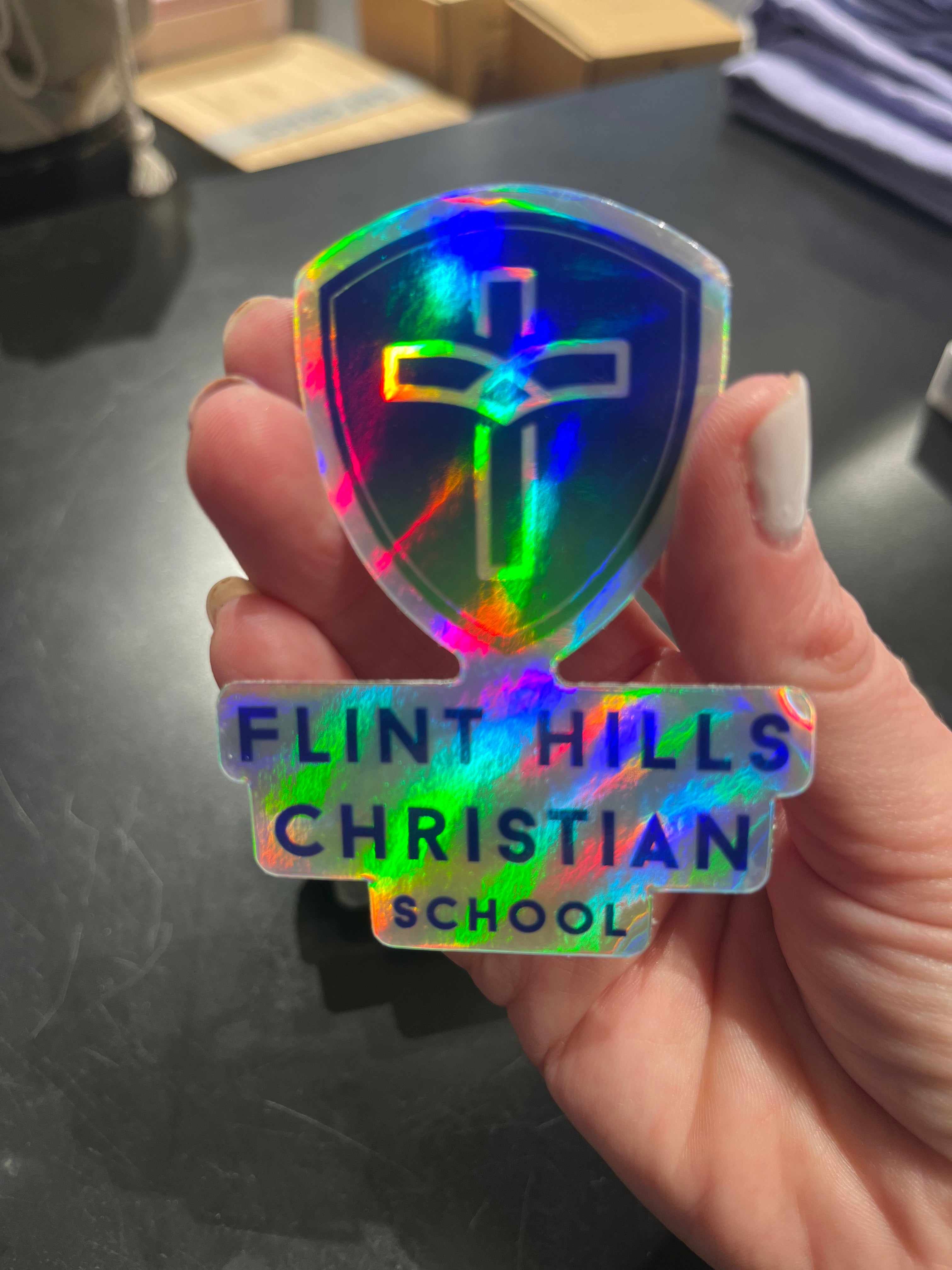FHCS Logo Sticker – Twelve A Fellowship Boutique