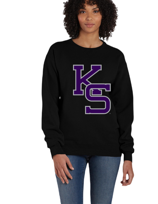 KS Logo Crew Sweatshirt | Black
