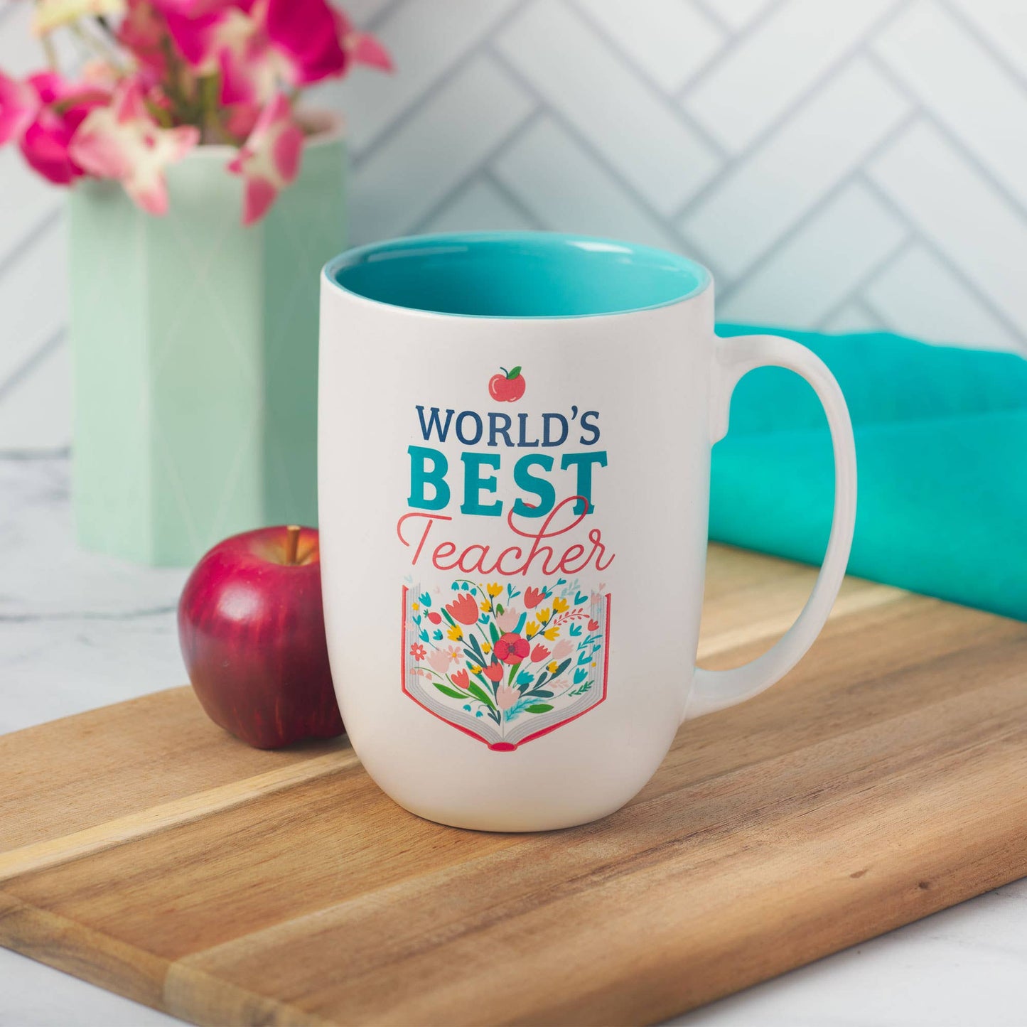 World's Best Teacher Ceramic Coffee Mug