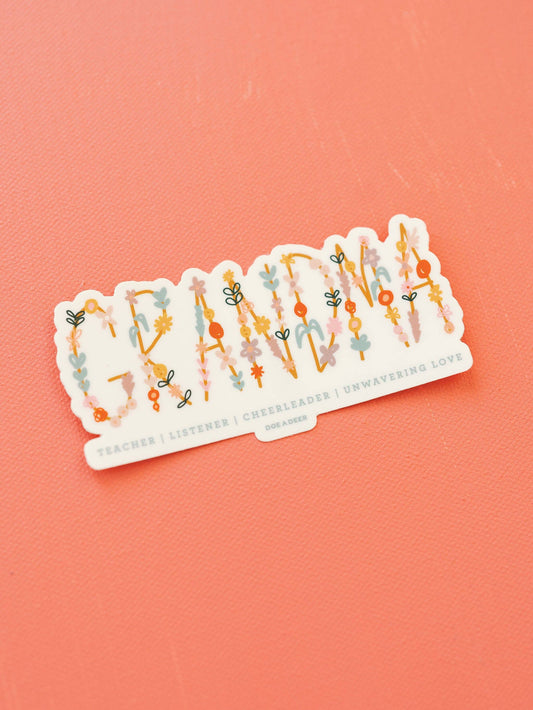 Grandma Sticker