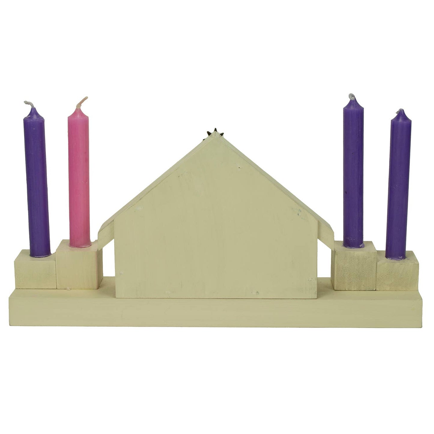 Advent Candle Holder | Nativity Scene