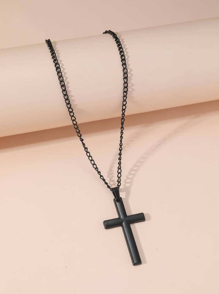 Mens Fashion Cross Necklace