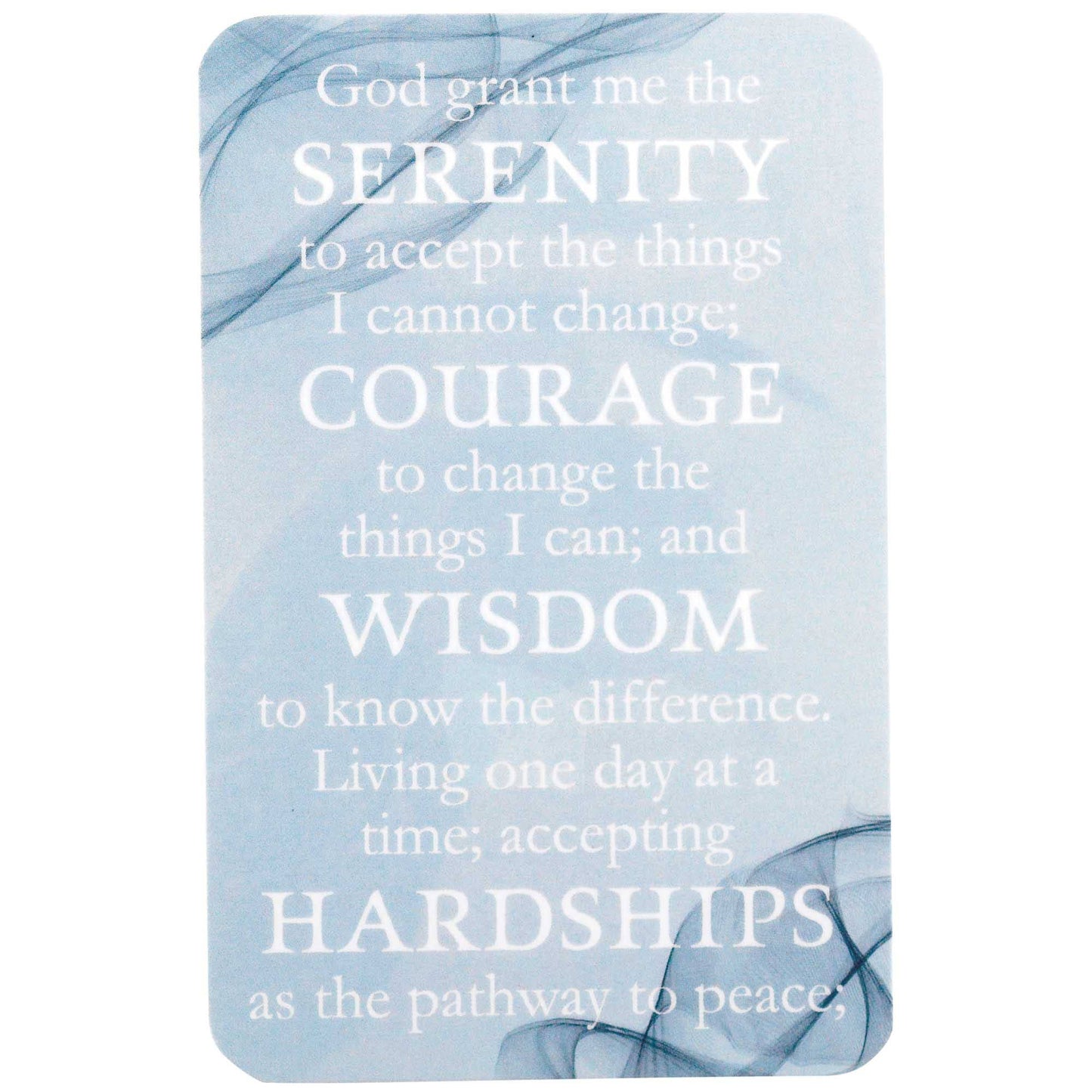 SERENITY PRAYER POCKETCARD