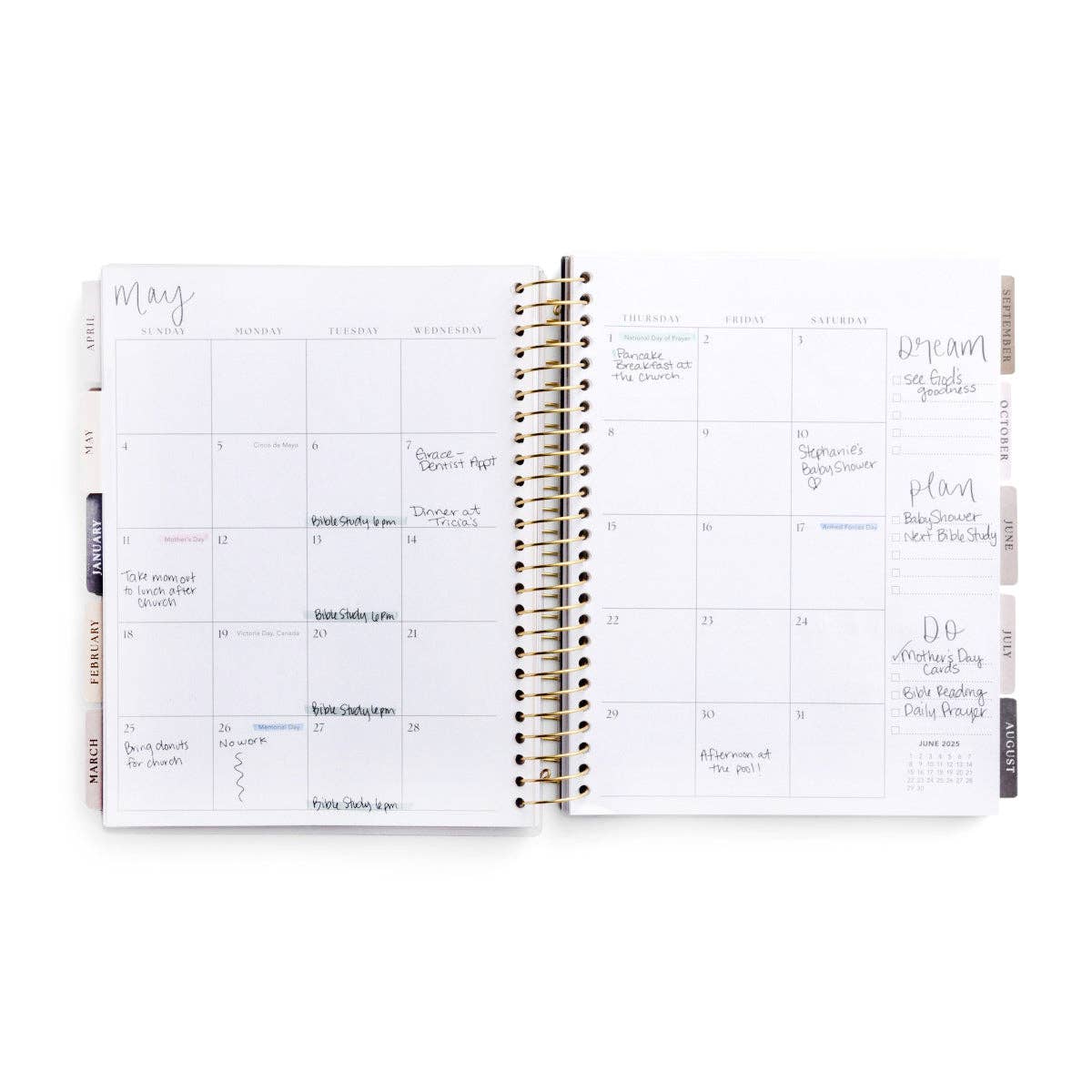 Dream Plan Do 2024-2025 18 Month Planner