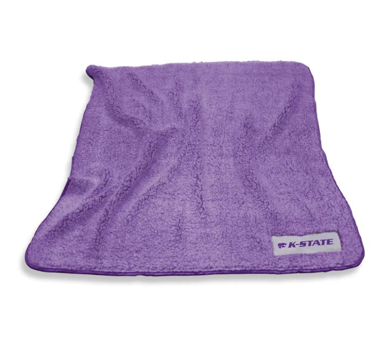 K-State Frosty Fleece Blanket | Purple