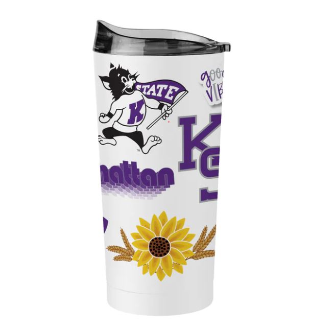 K-State 20oz Native Powder Coat Tumbler