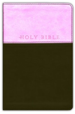 NLT Premium Gift Bible | Pink & Brown