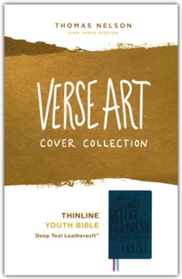 KJV Thinline Youth Edition Bible, Verse Art Cover Collection