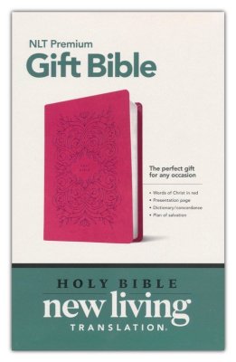 NLT Premium Gift Bible | Berry Pink