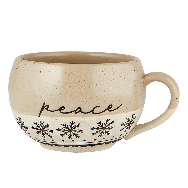 Peace Stoneware Mug