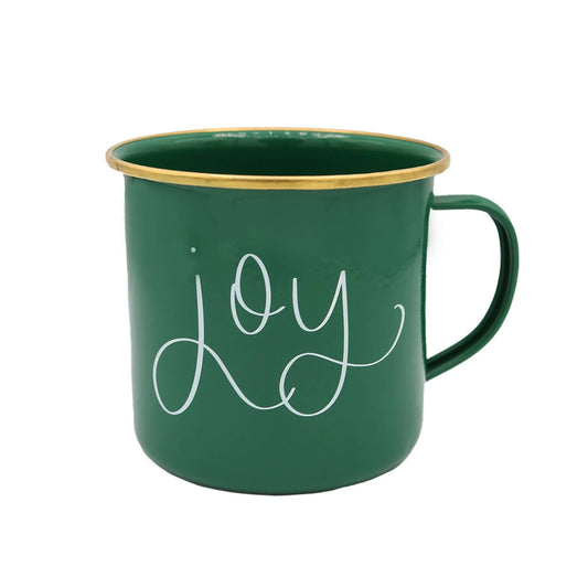 Joy Coffee Mug | Christmas Green