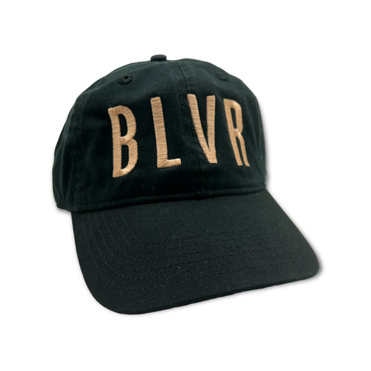BLVR Black Baseball Hat
