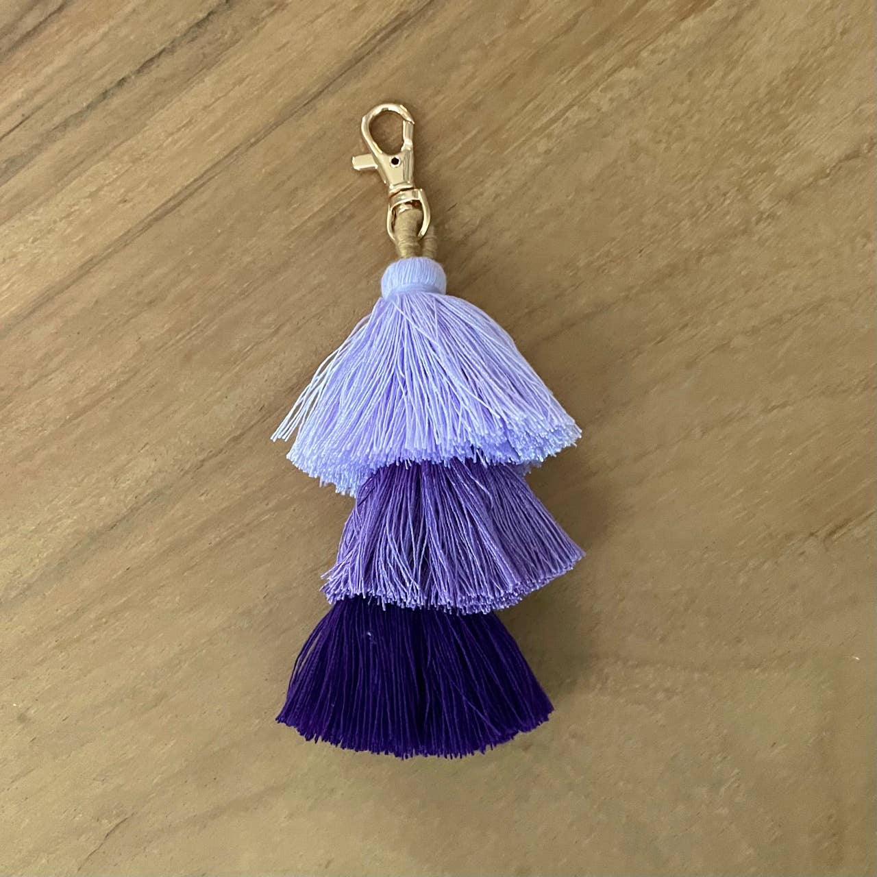 3 Tiered Ombre Tassel Charm