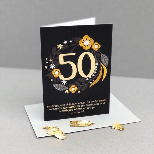 50th Birthday Card