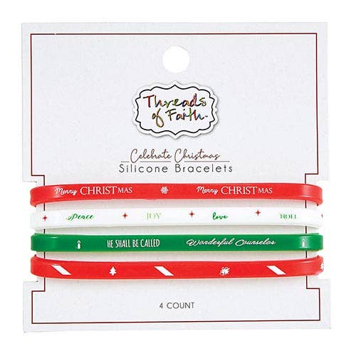 Christmas Silicone Bracelet Pack