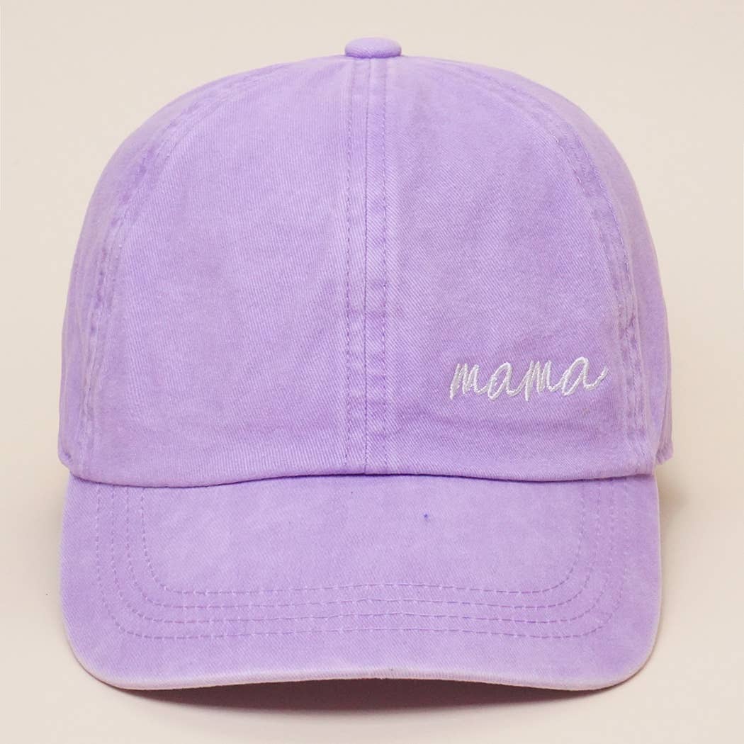 Mama Baseball Cap | Lavender