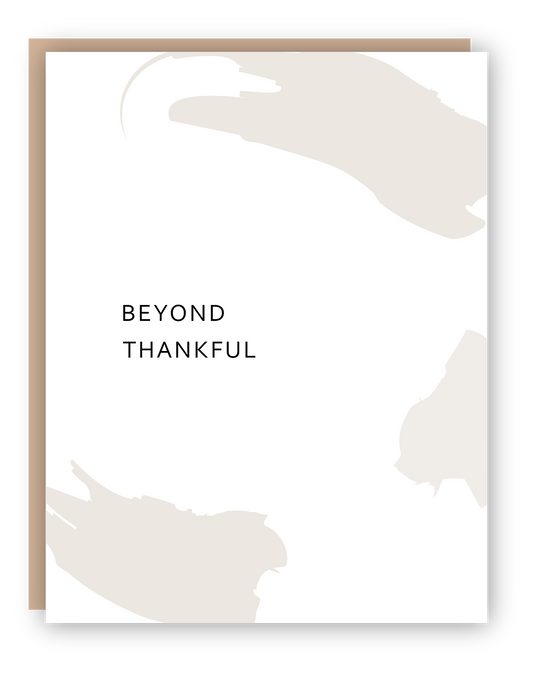 BEYOND THANKFUL Card