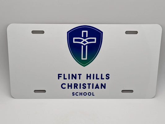 FHCS License Plate - Full Logo