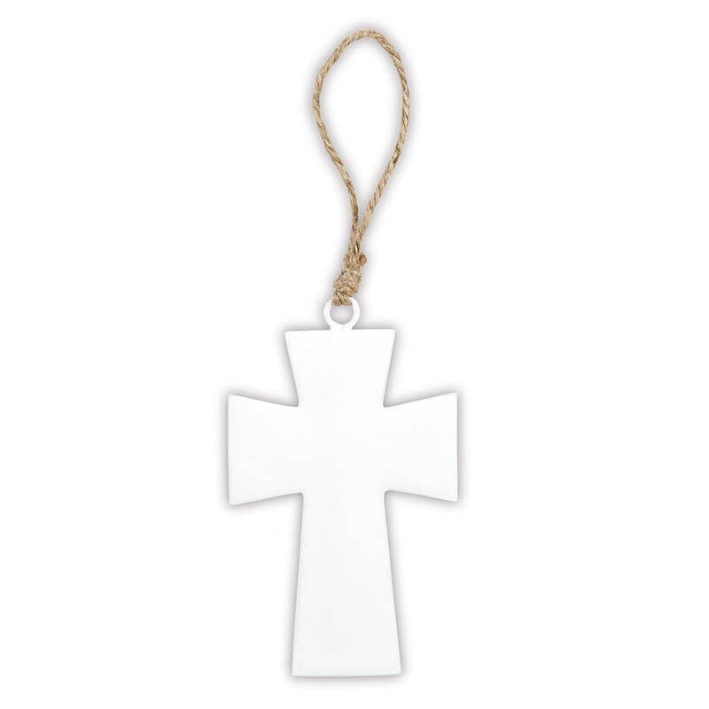 Enamel Cross Ornament