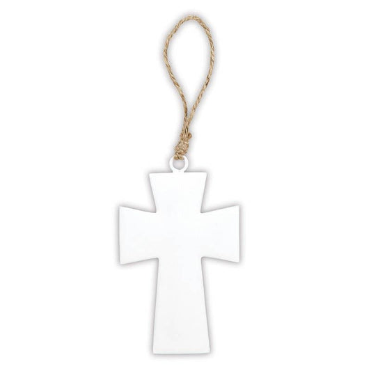 Enamel Cross Ornament