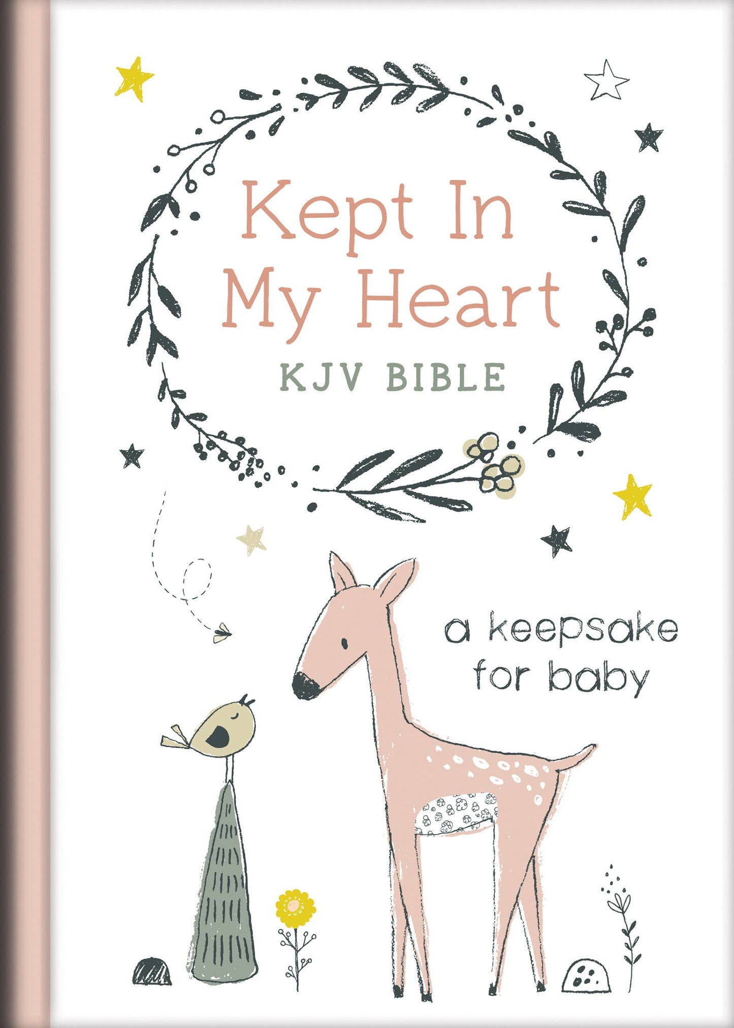 Kept in My Heart KJV Bible | Coral Woodland