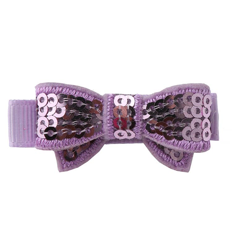 Petite Bow Clip | Lavender