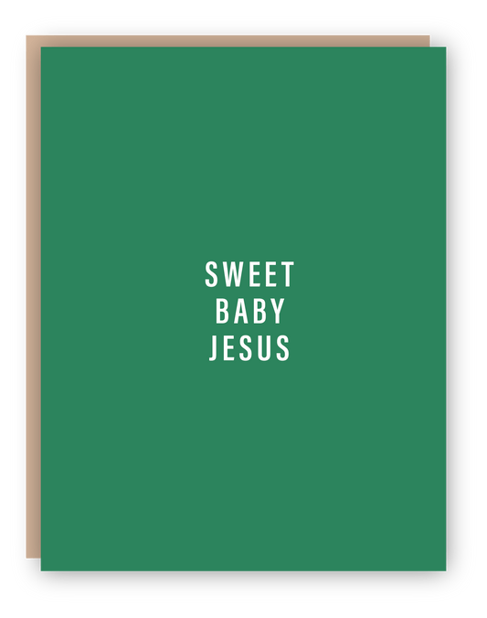Sweet Baby Jesus Card